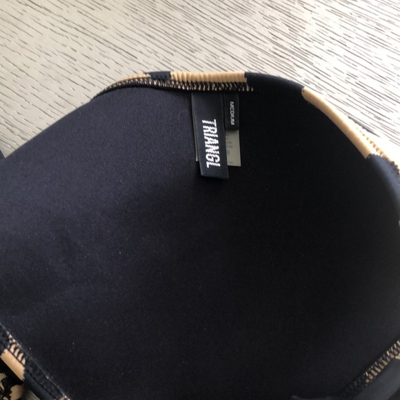 TRIANGL bikini bottom animal print Size M - Picture 4 of 4